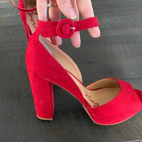 American Rag • Areeta Red Sandals - Picture 5 of 6